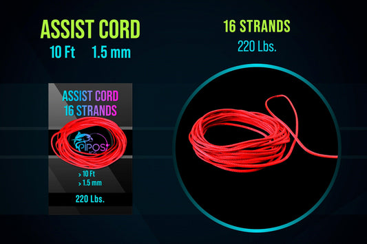 Assist Cord 16 Strands - Pipos Jigs