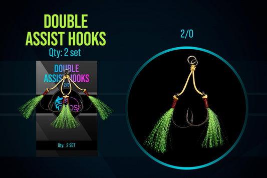 Double Assist Hooks - Pipos Jigs