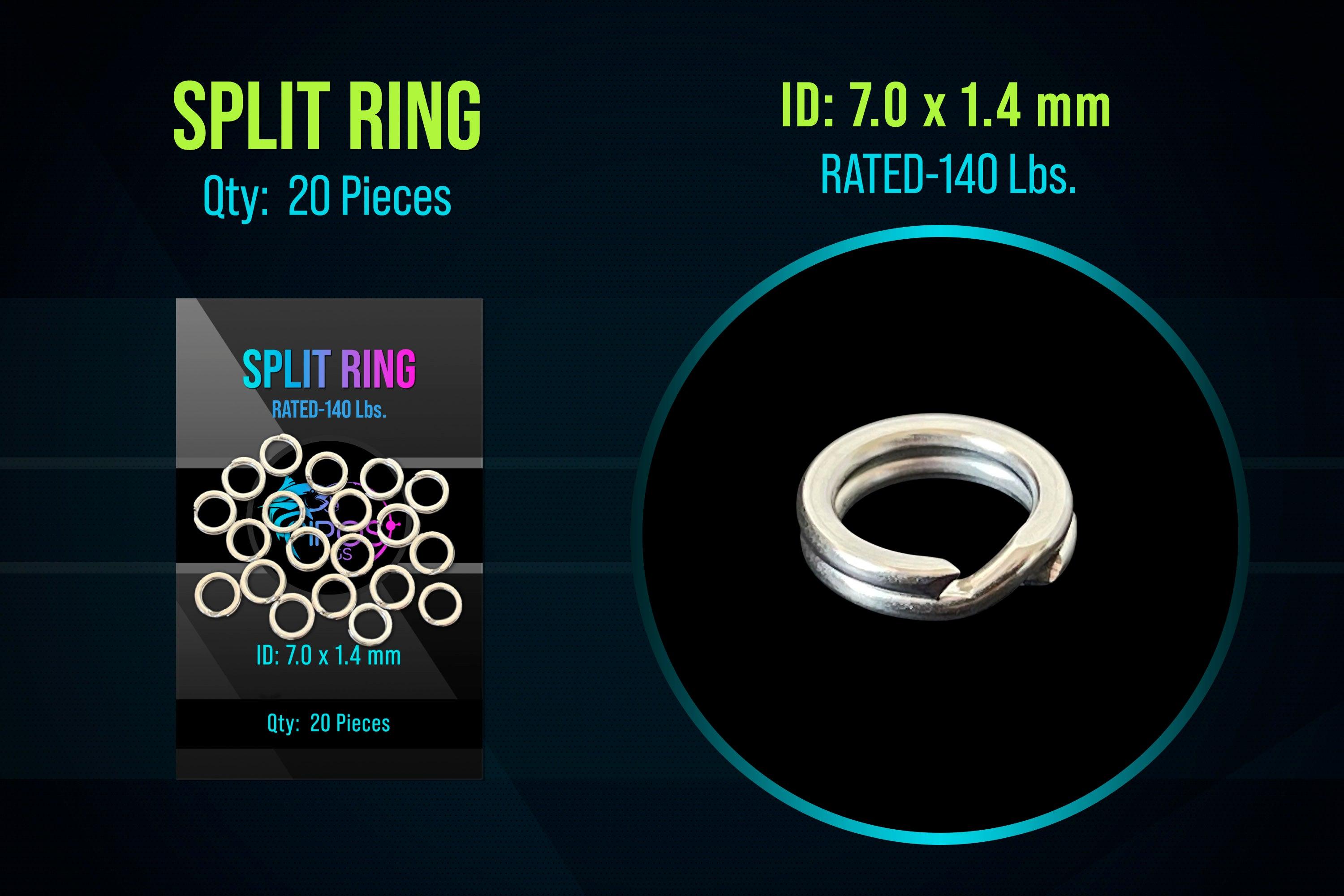 Spring Style Split Ring Split Ring – Pipos Jigs