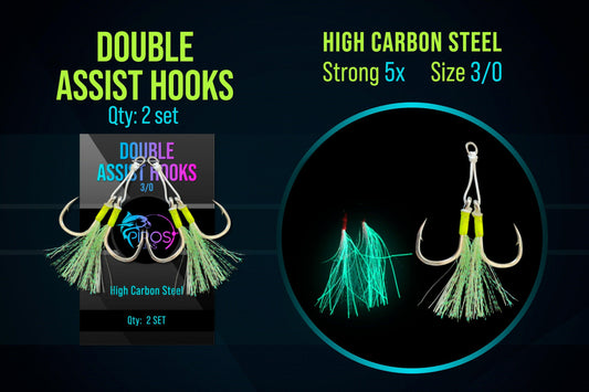 Double Assist Hooks - Pipos Jigs
